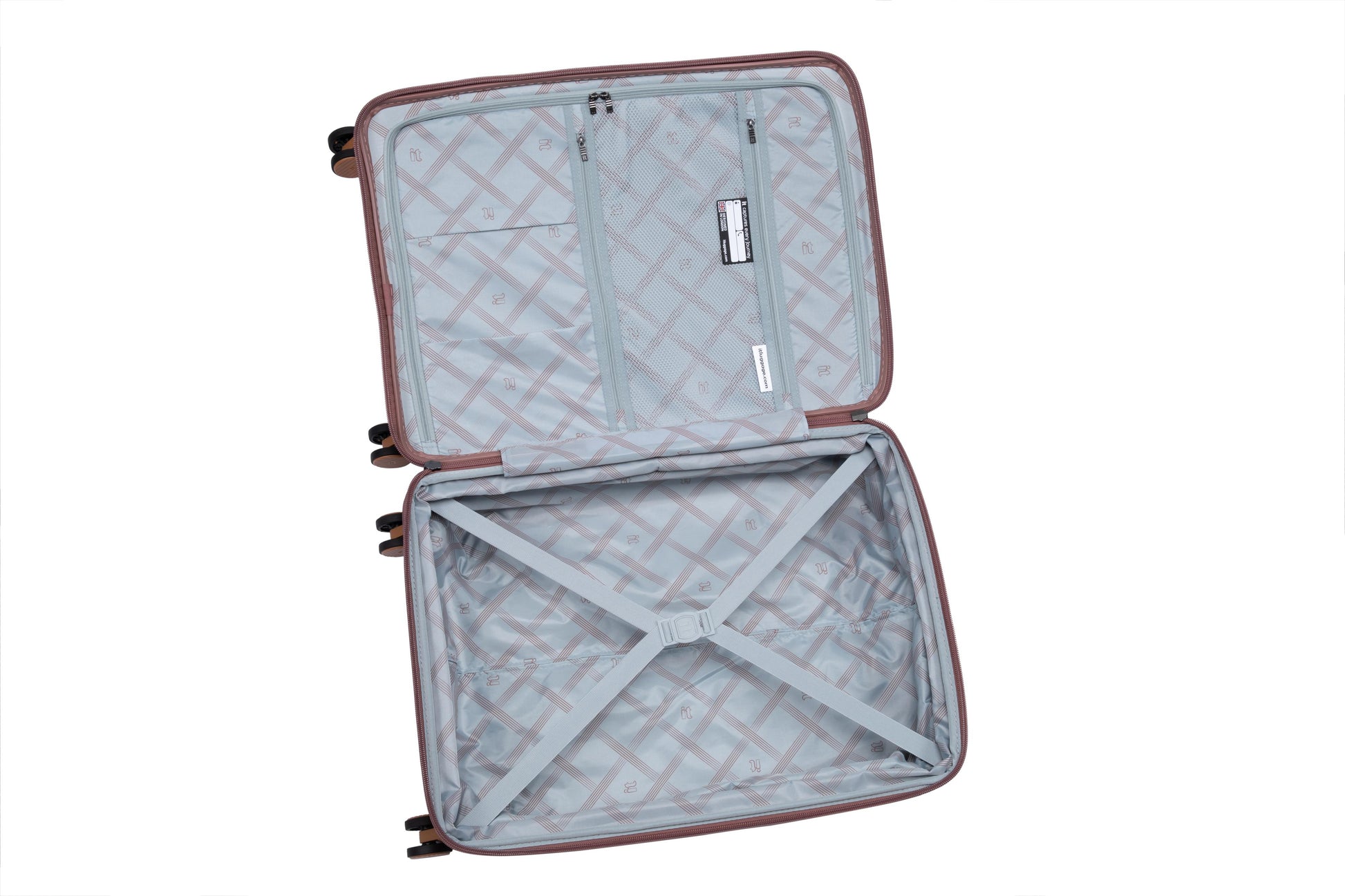 it luggage 3-Piece Set Illustrious Expandable Trolley Suitcases With 1 Year Warranty