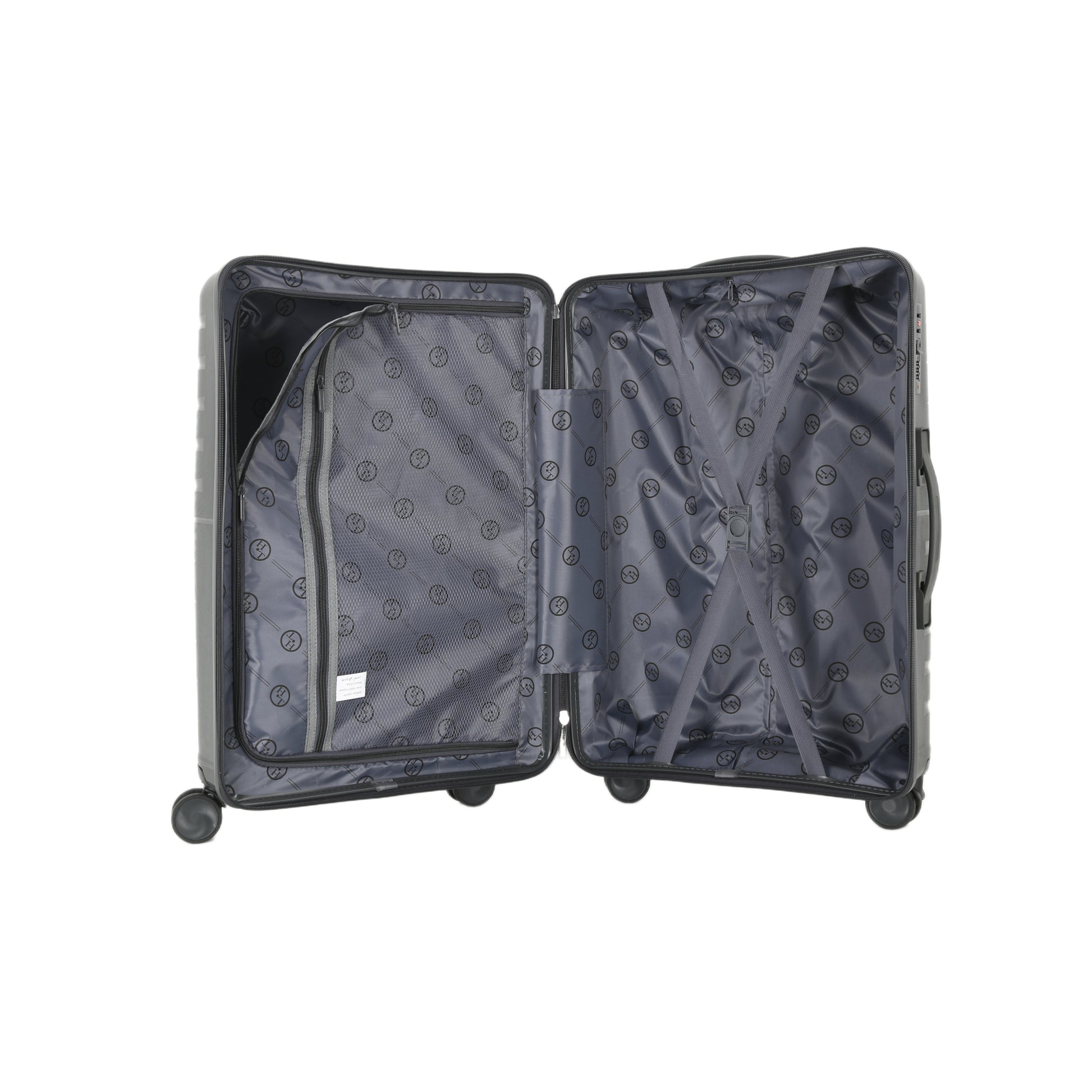 HT premium 4-piece luggage set Nomader Hard-shell 8 wheels with 1 year warranty