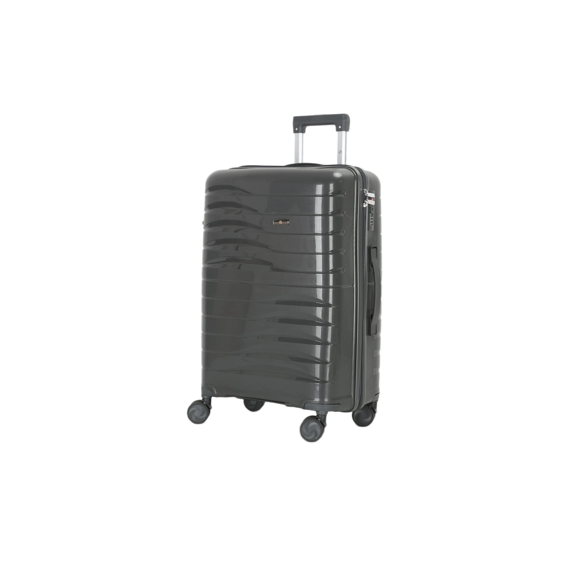 HT premium 4-piece luggage set Nomader Hard-shell 8 wheels with 1 year warranty