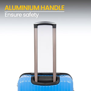 Jeem Expandable Luggage 3 Piece Set Trekker PC Suitcase Trolley