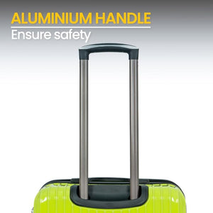 Jeem Expandable Luggage 3 Piece Set Trekker PC Suitcase Trolley