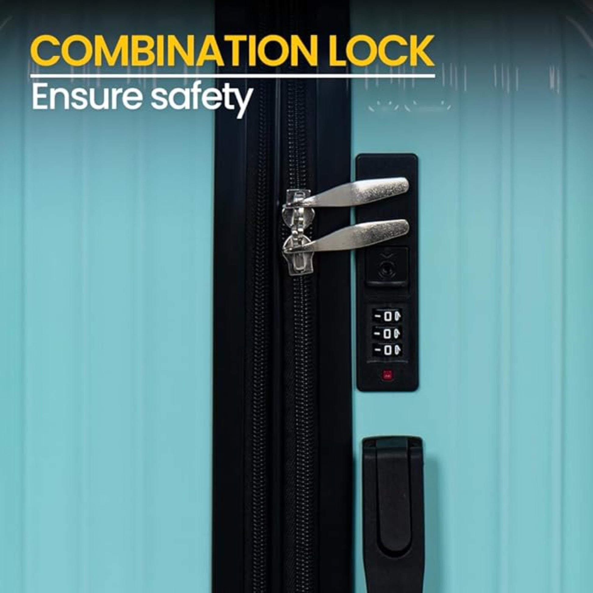 Jeem Expandable Luggage 3 Piece Set Trekker PC Suitcase Trolley