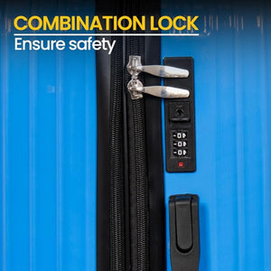 Jeem Expandable Luggage 3 Piece Set Trekker PC Suitcase Trolley