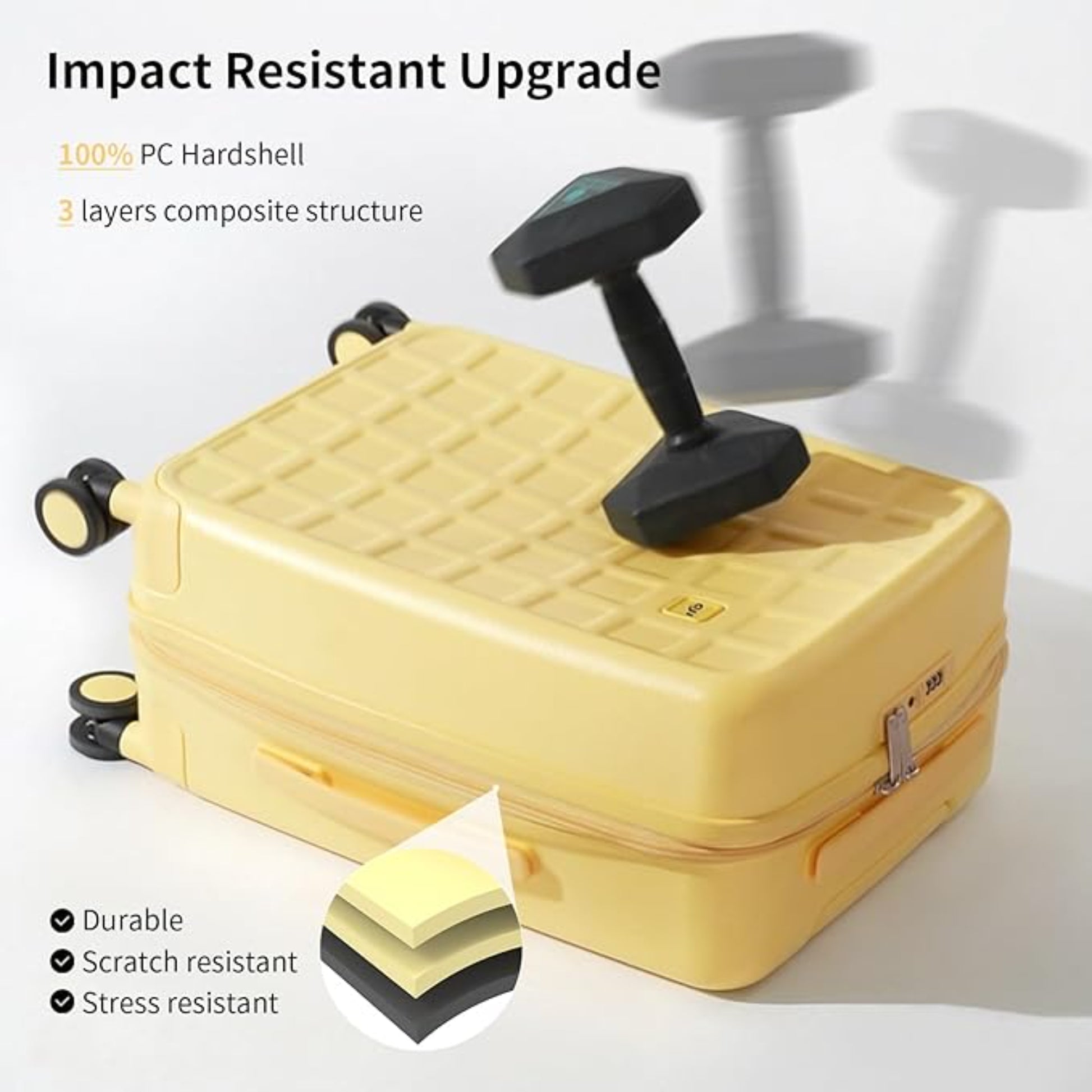 Luggage Set of 2 Suitcase Envoy 8 Spinner Wheels Travel Suitcase Bag