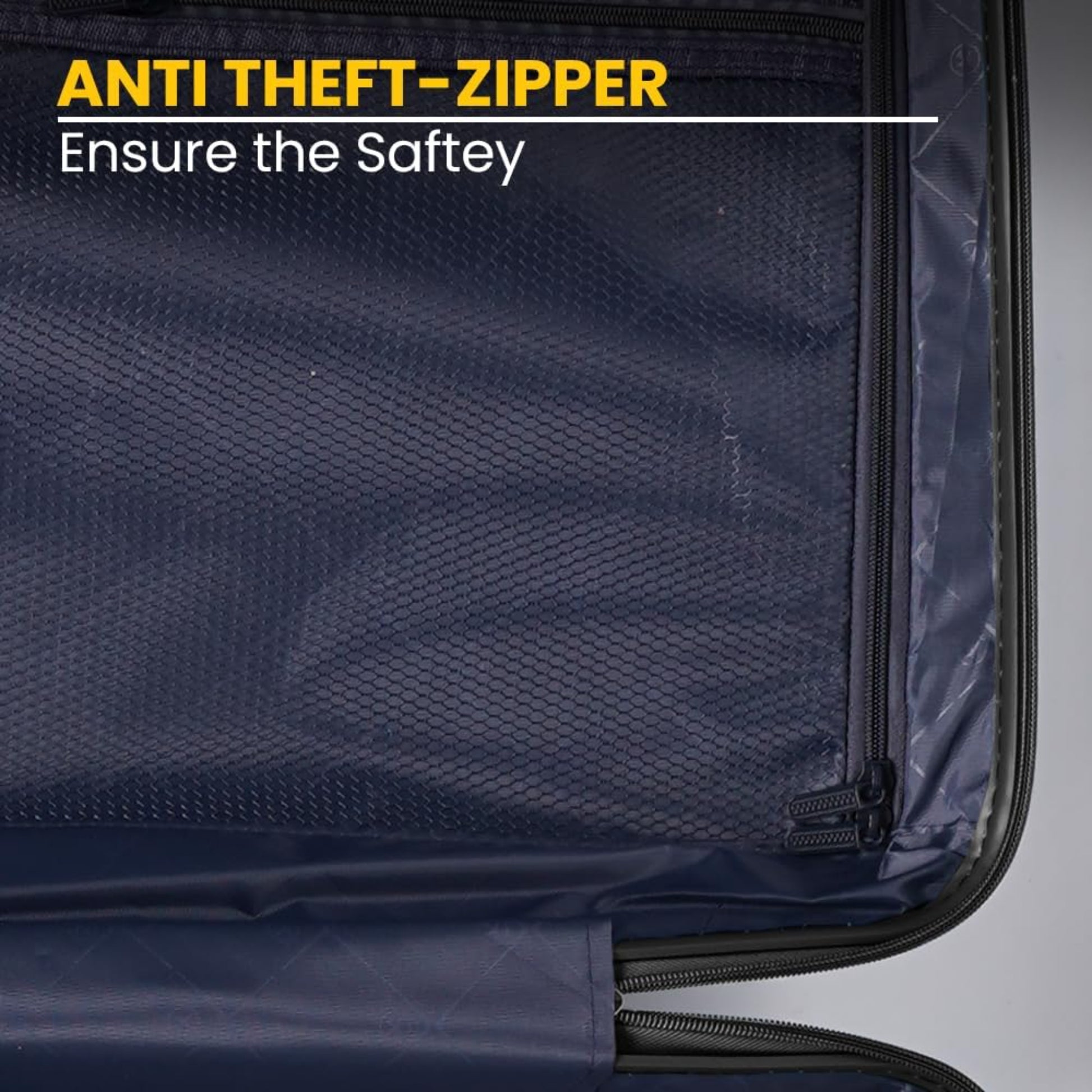 Jeem Expandable Luggage 3 Piece Set Trekker PC Suitcase Trolley