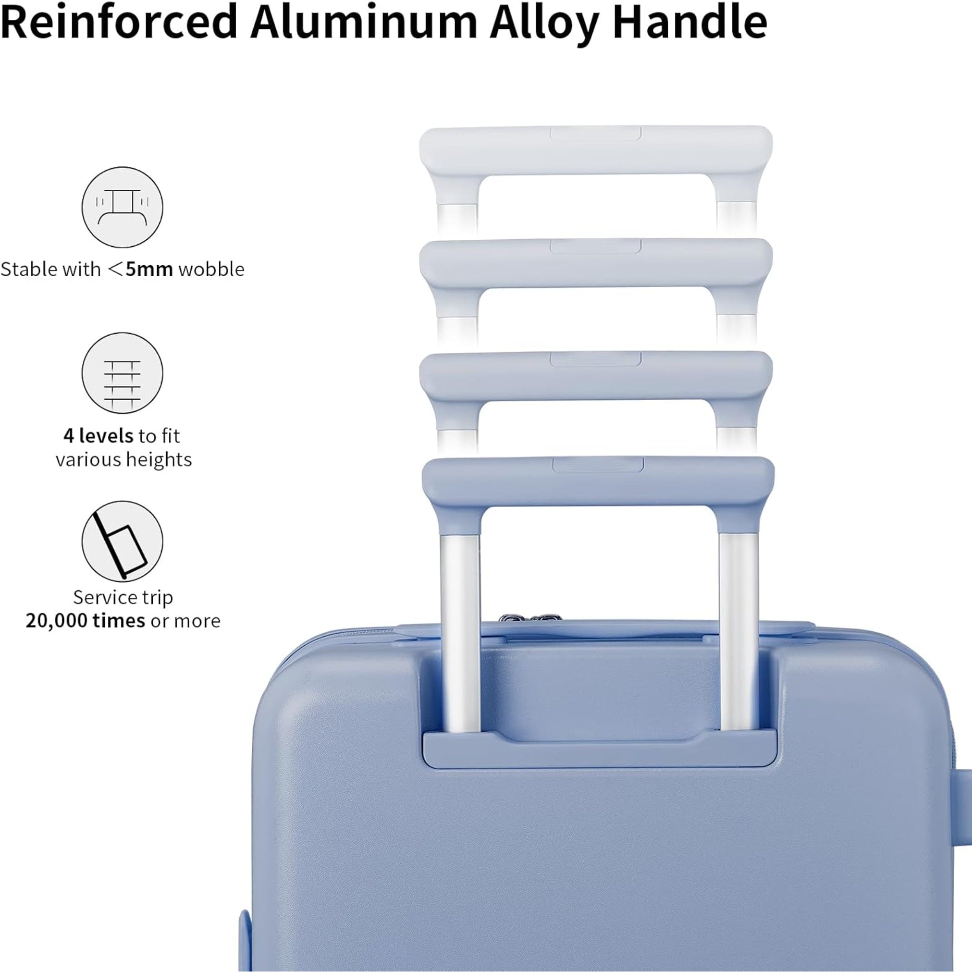 Luggage Set of 2 Suitcase Envoy 8 Spinner Wheels Travel Suitcase Bag