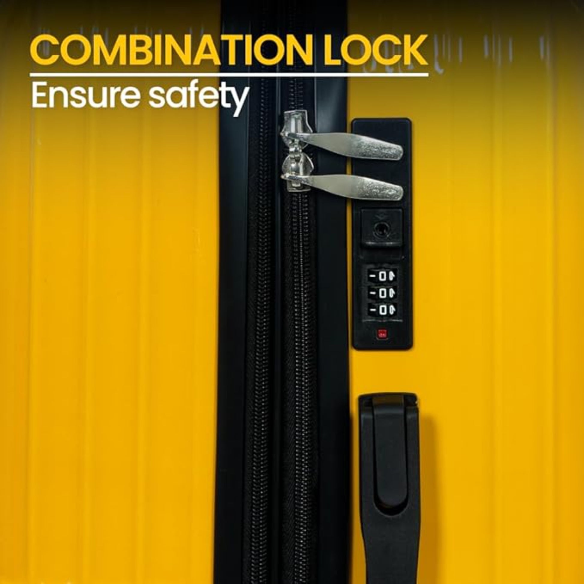 Jeem Expandable Luggage 3 Piece Set Trekker PC Suitcase Trolley