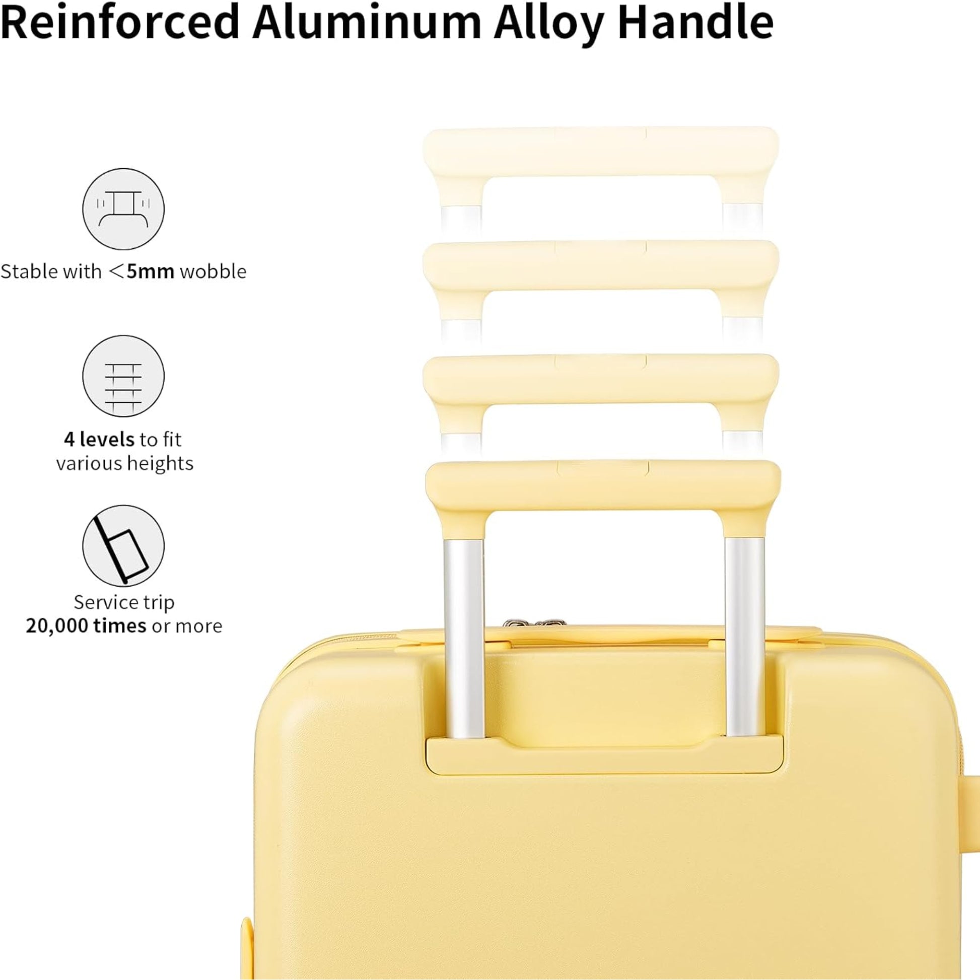 Luggage Set of 2 Suitcase Envoy 8 Spinner Wheels Travel Suitcase Bag