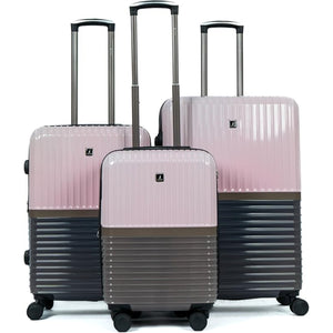 Jeem Expandable Luggage 3 Piece Set Trekker PC Suitcase Trolley