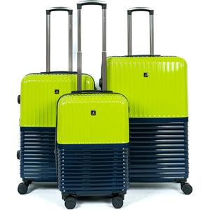 Jeem Expandable Luggage 3 Piece Set Trekker PC Suitcase Trolley