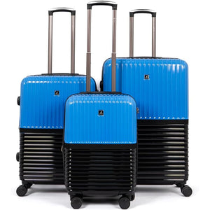 Jeem Expandable Luggage 3 Piece Set Trekker PC Suitcase Trolley