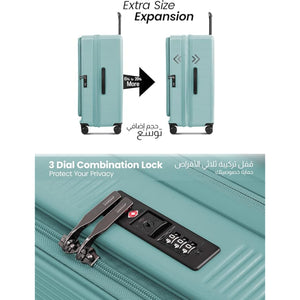 Luggage Set of 2 Meridian Small 10KG & Large 30KG ABS+PC