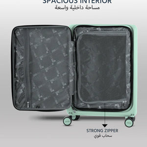 Carry-On Foldable Size Grove ABS + PC Trolley Bag