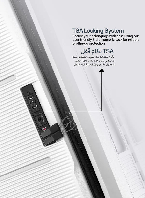 Carry-On Foldable Size Grove ABS + PC Trolley Bag
