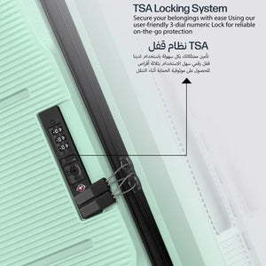 Carry-On Foldable Size Grove ABS + PC Trolley Bag