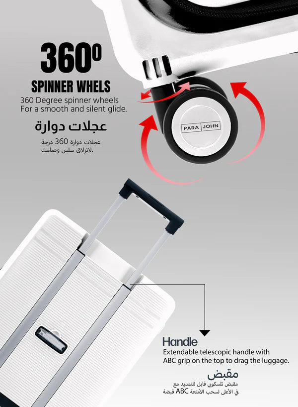 Carry-On Foldable Size Grove ABS + PC Trolley Bag