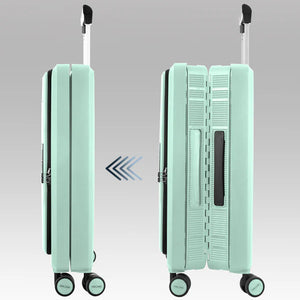 Carry-On Foldable Size Grove ABS + PC Trolley Bag
