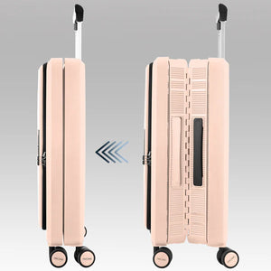Carry-On Foldable Size Grove ABS + PC Trolley Bag