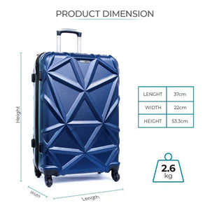 Carry-On Size Suitcase Dune ABS Material Hard Side