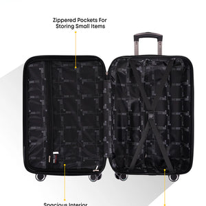 Carry-On Size Suitcase Dune ABS Material Hard Side