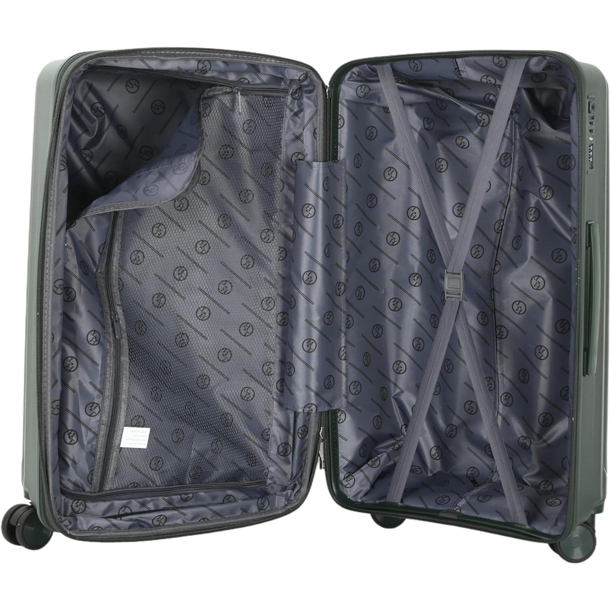 open suitcase set of 3 