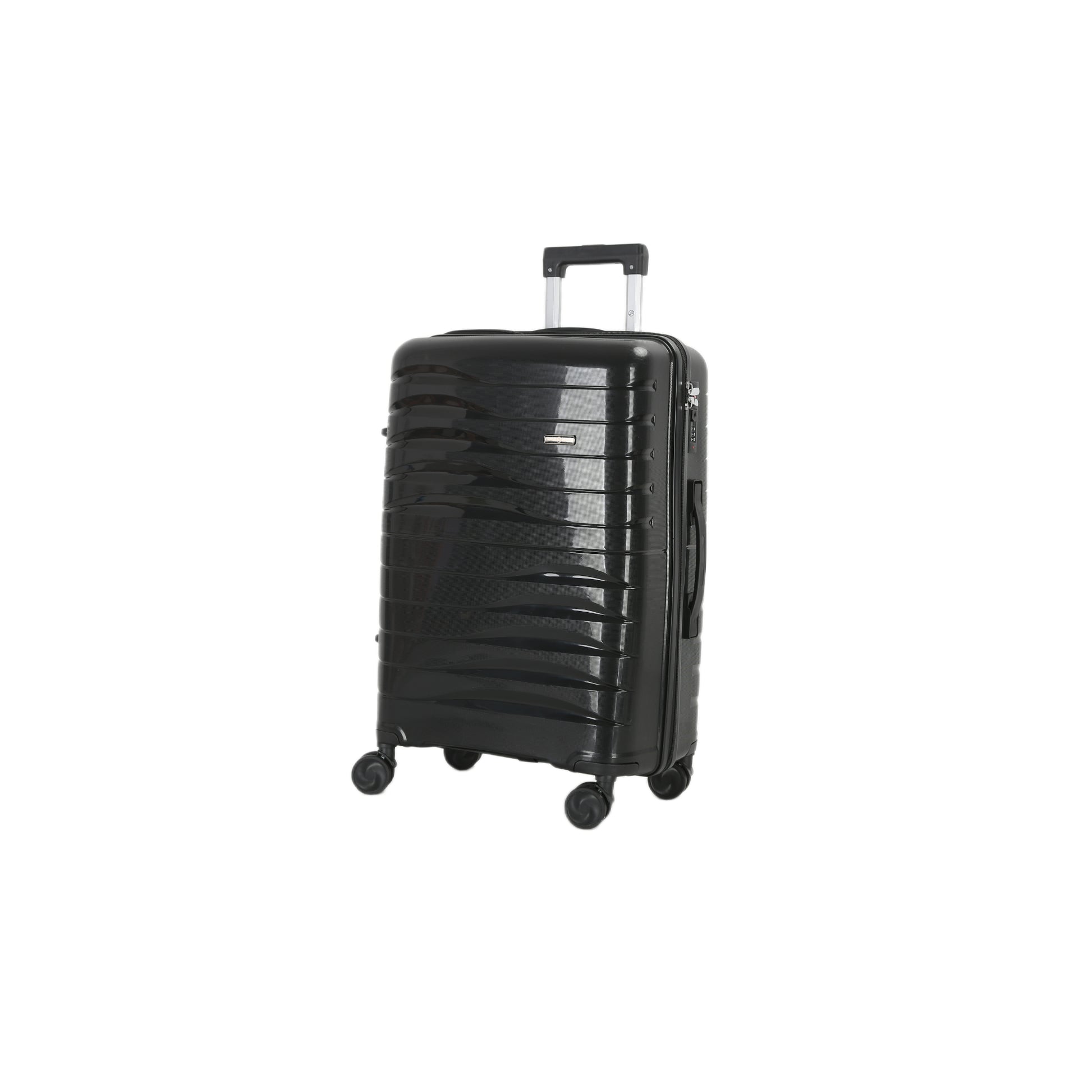 HT premium 4-piece luggage set Nomader Hard-shell 8 wheels with 1 year warranty