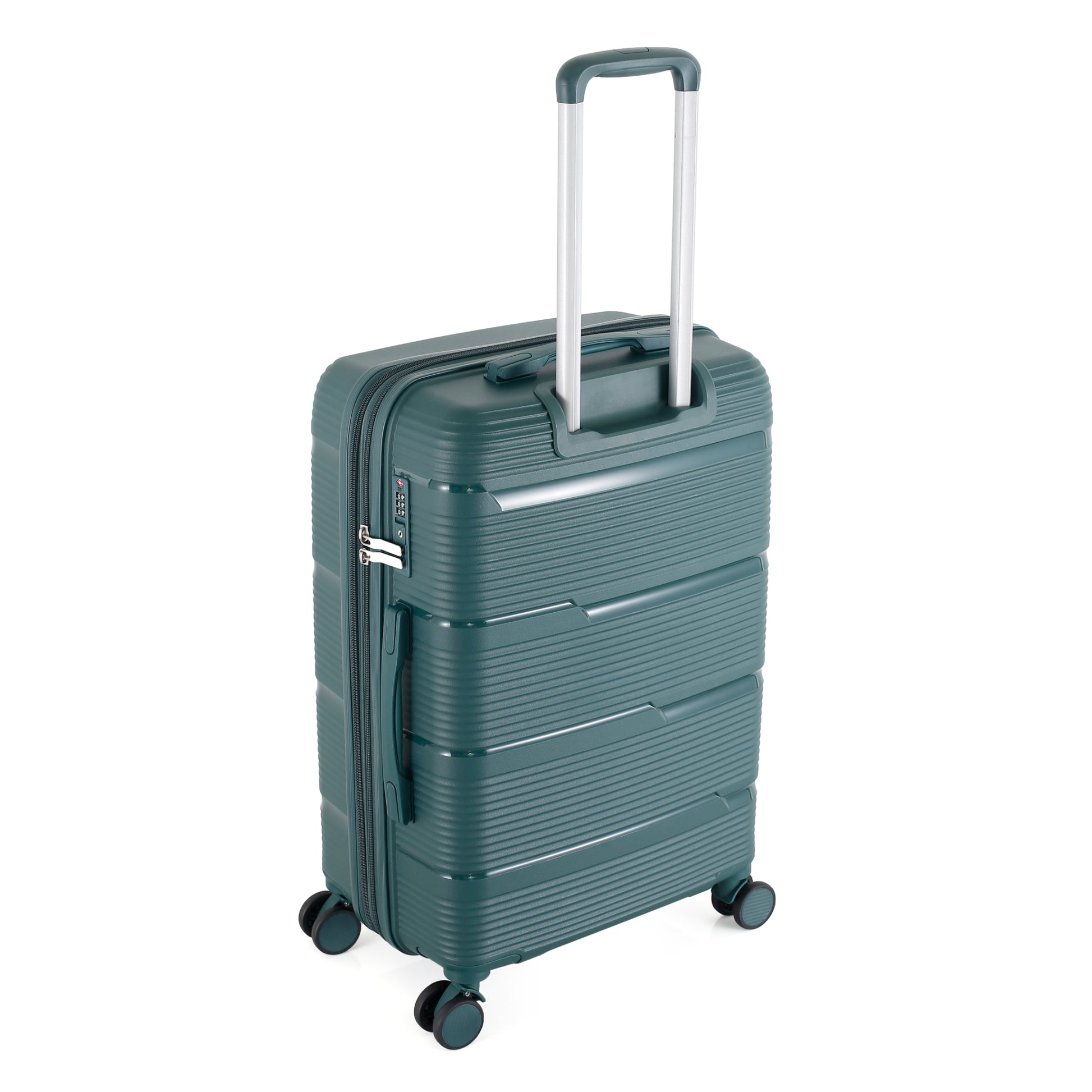 HT Luggage 4 Piece Set Ironid Durable Material High Quality With 1 Year Warranty