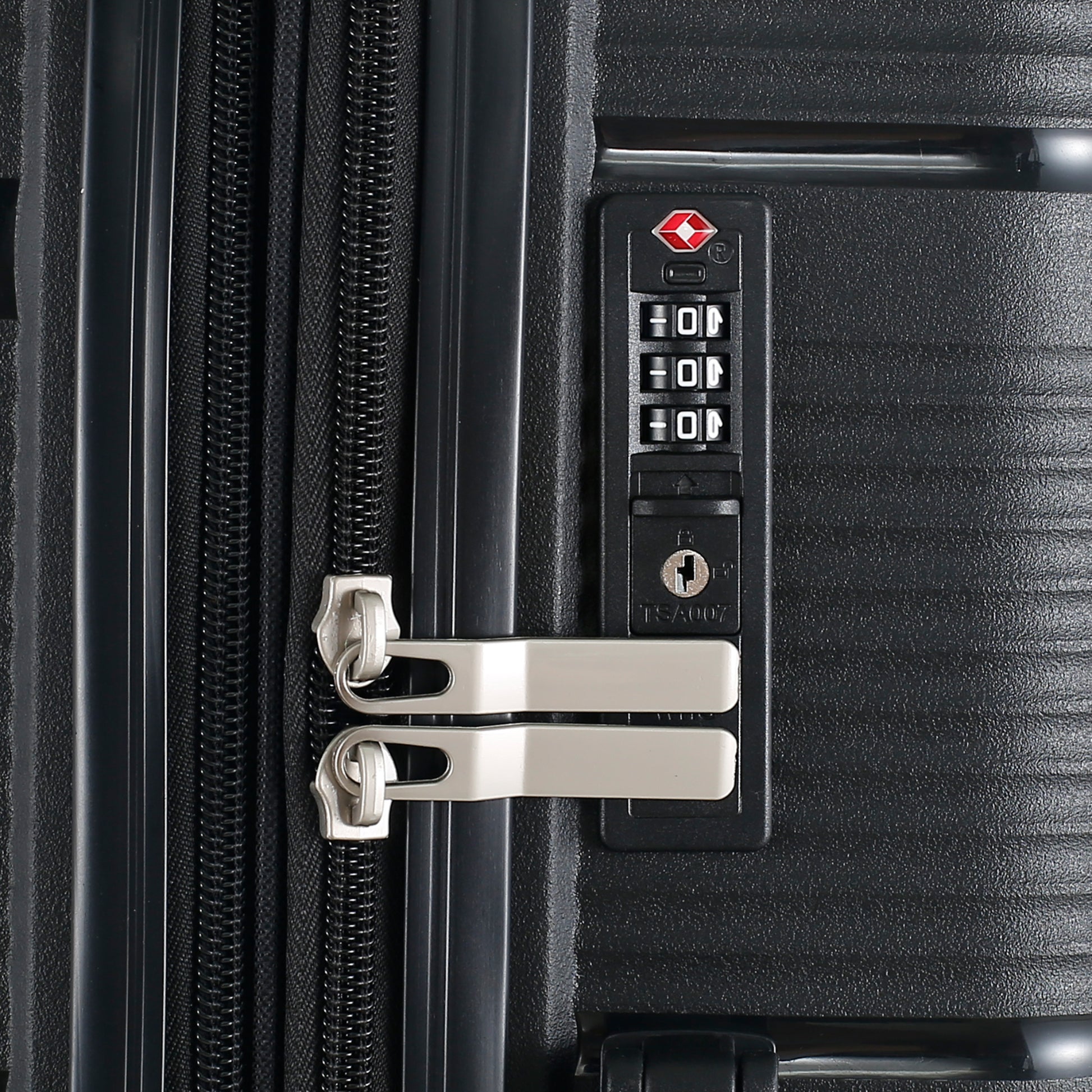 HT Luggage 4 Piece Set Ironid Durable Material High Quality With 1 Year Warranty