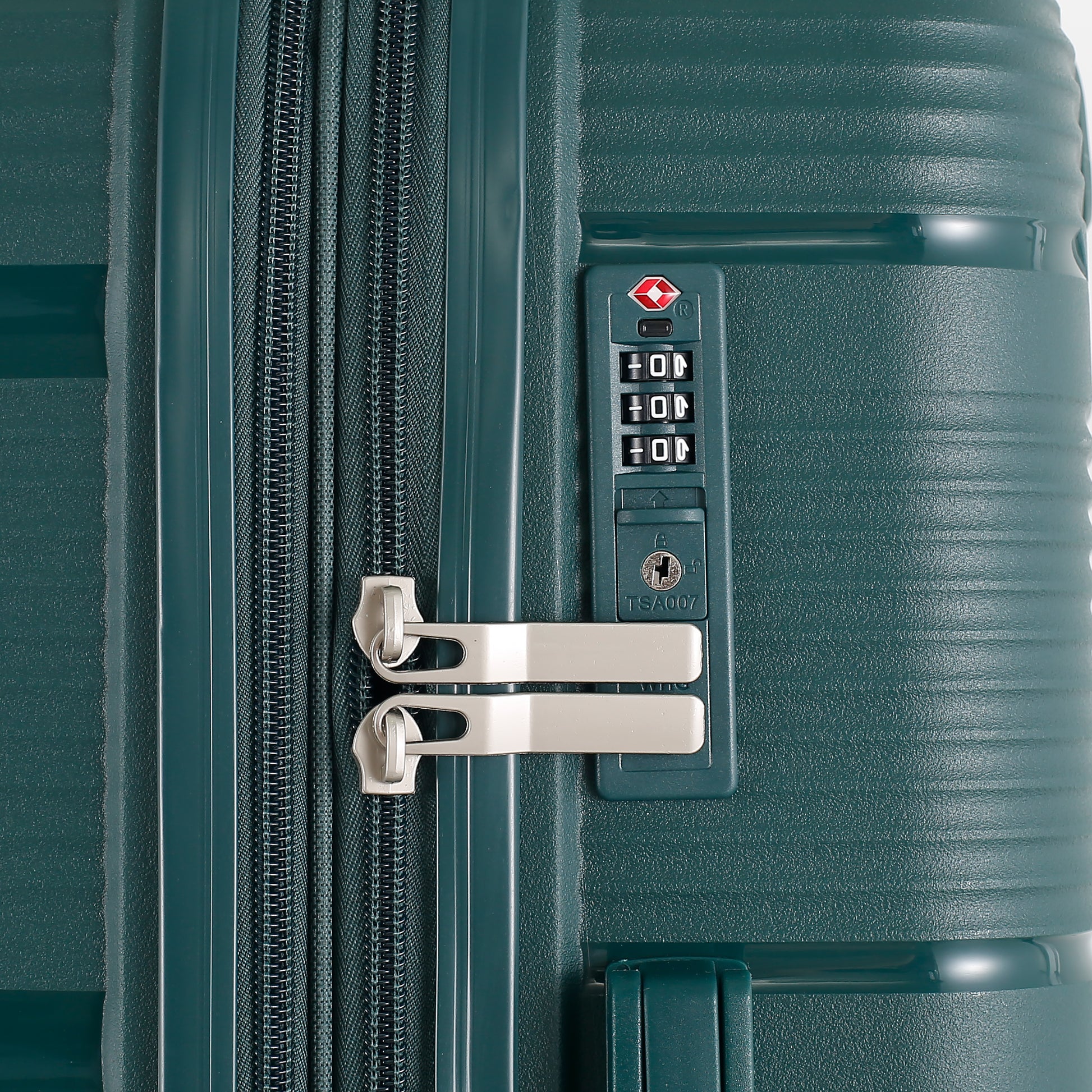 HT Luggage 4 Piece Set Ironid Durable Material High Quality With 1 Year Warranty