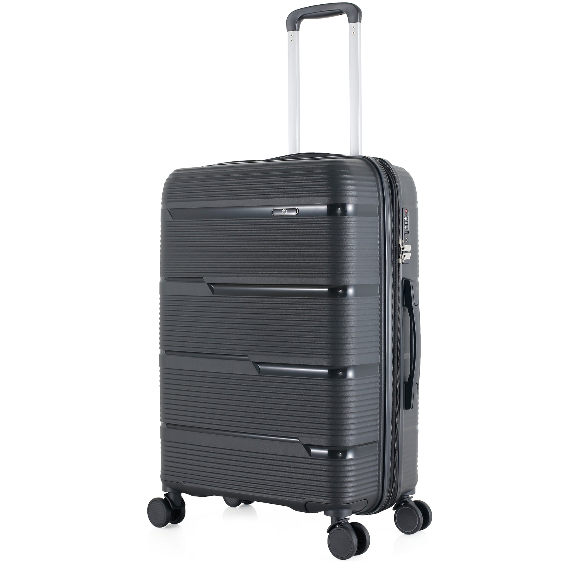 HT Luggage 4 Piece Set Ironid Durable Material High Quality With 1 Year Warranty