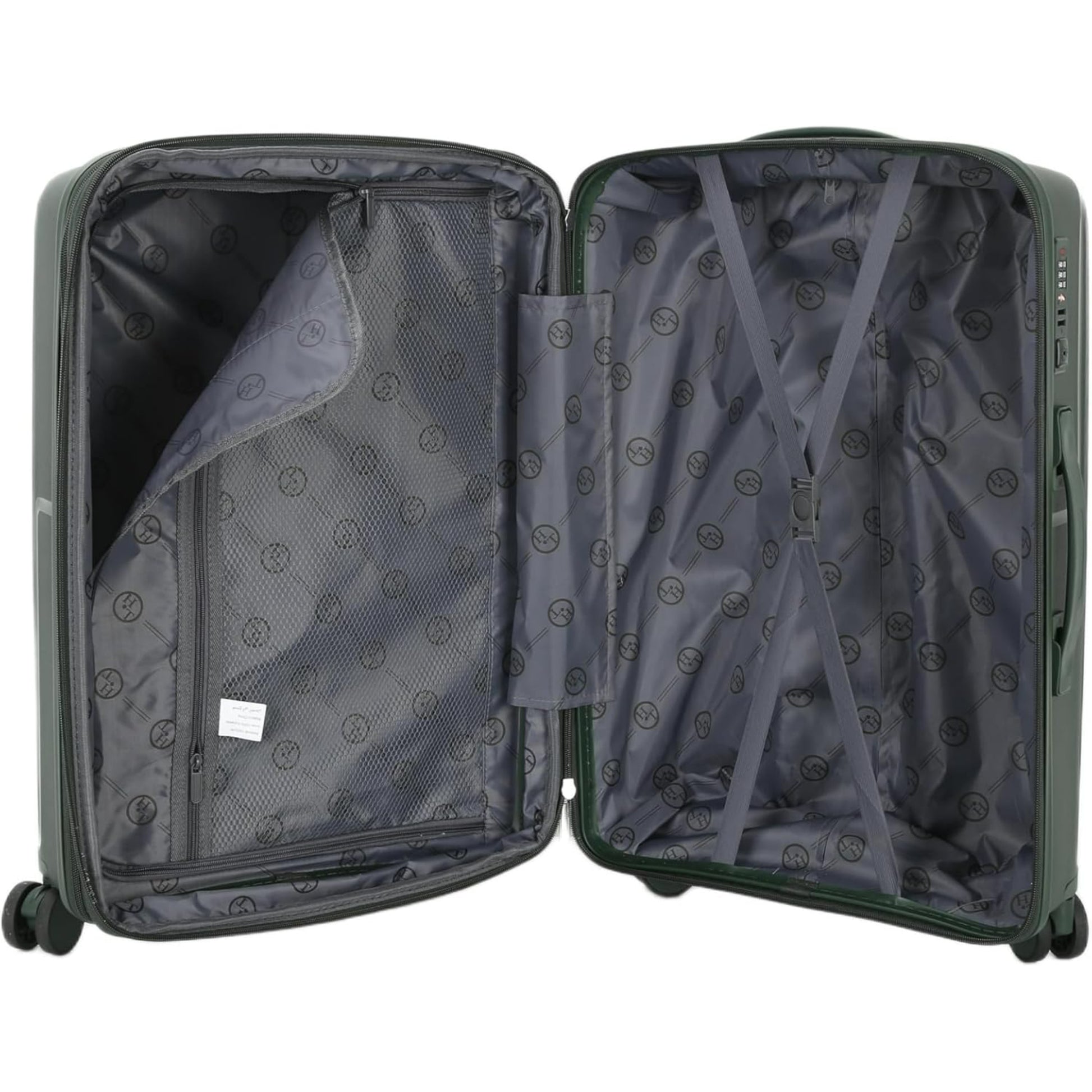 HT 3-Piece Luggage Set 20", 24", 28" Inches Voyano 1 Year Warranty Secure Zipper