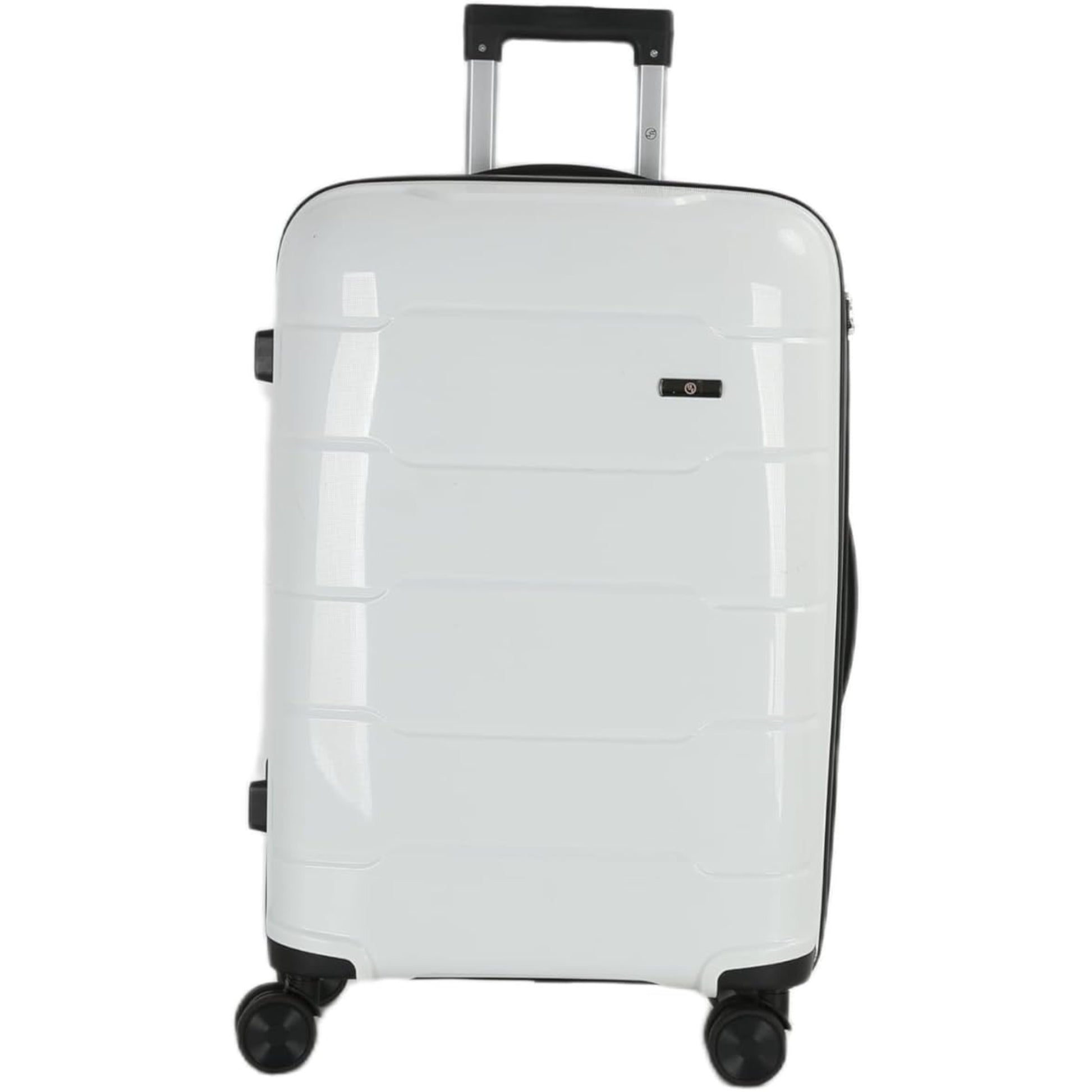 HT 4-Piece Luggage Set Prism Suitcase Trolley Hard Luggage Sets With 1 Year Warranty