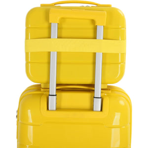 HT 4-Piece Luggage Set Prism Suitcase Trolley Hard Luggage Sets With 1 Year Warranty