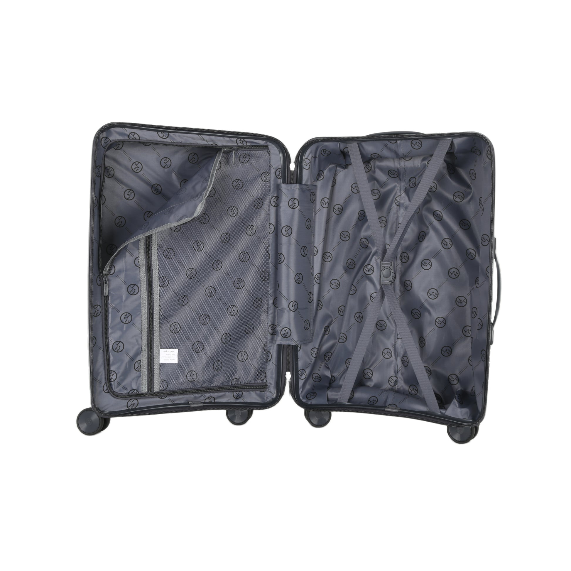HT 4-Piece Luggage Set Sojourner Hard Shell Suitcases Light Weight