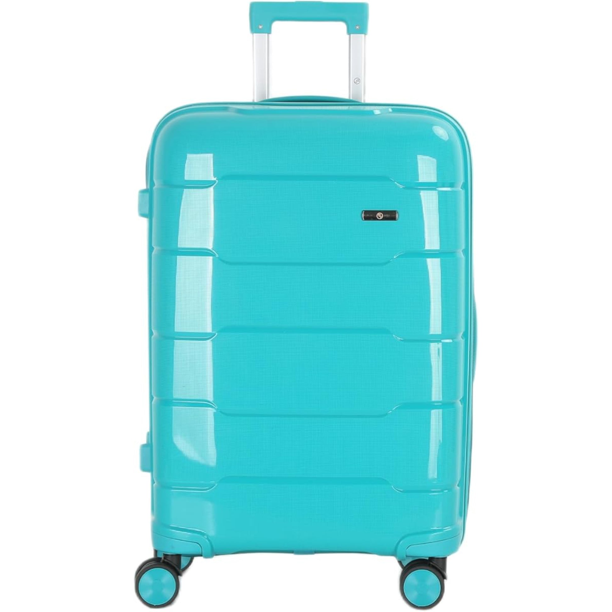 HT 4-Piece Luggage Set Prism Suitcase Trolley Hard Luggage Sets With 1 Year Warranty