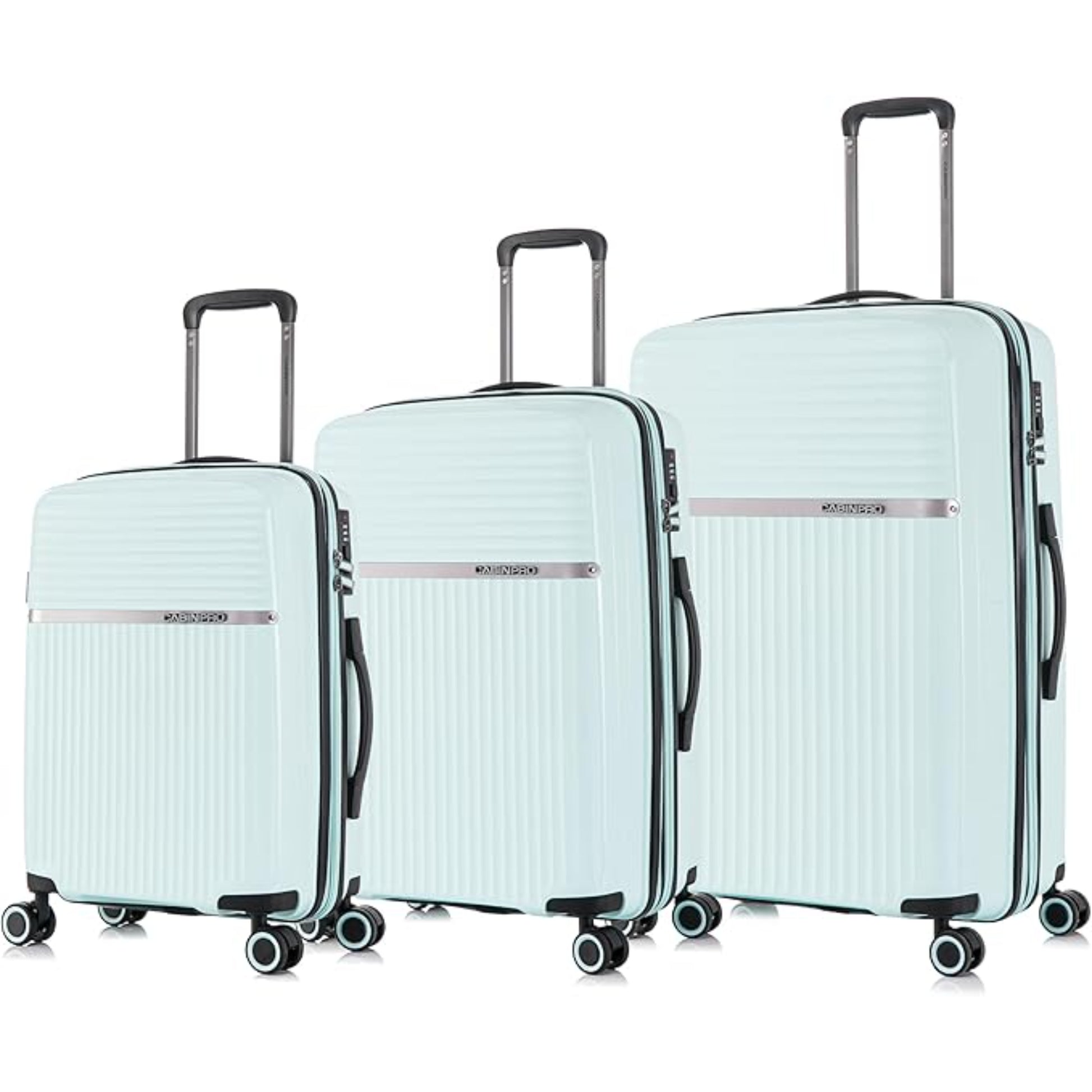 Expandable Luggage Nimbus Set Suitcases Cabin Pro Trolley Bag