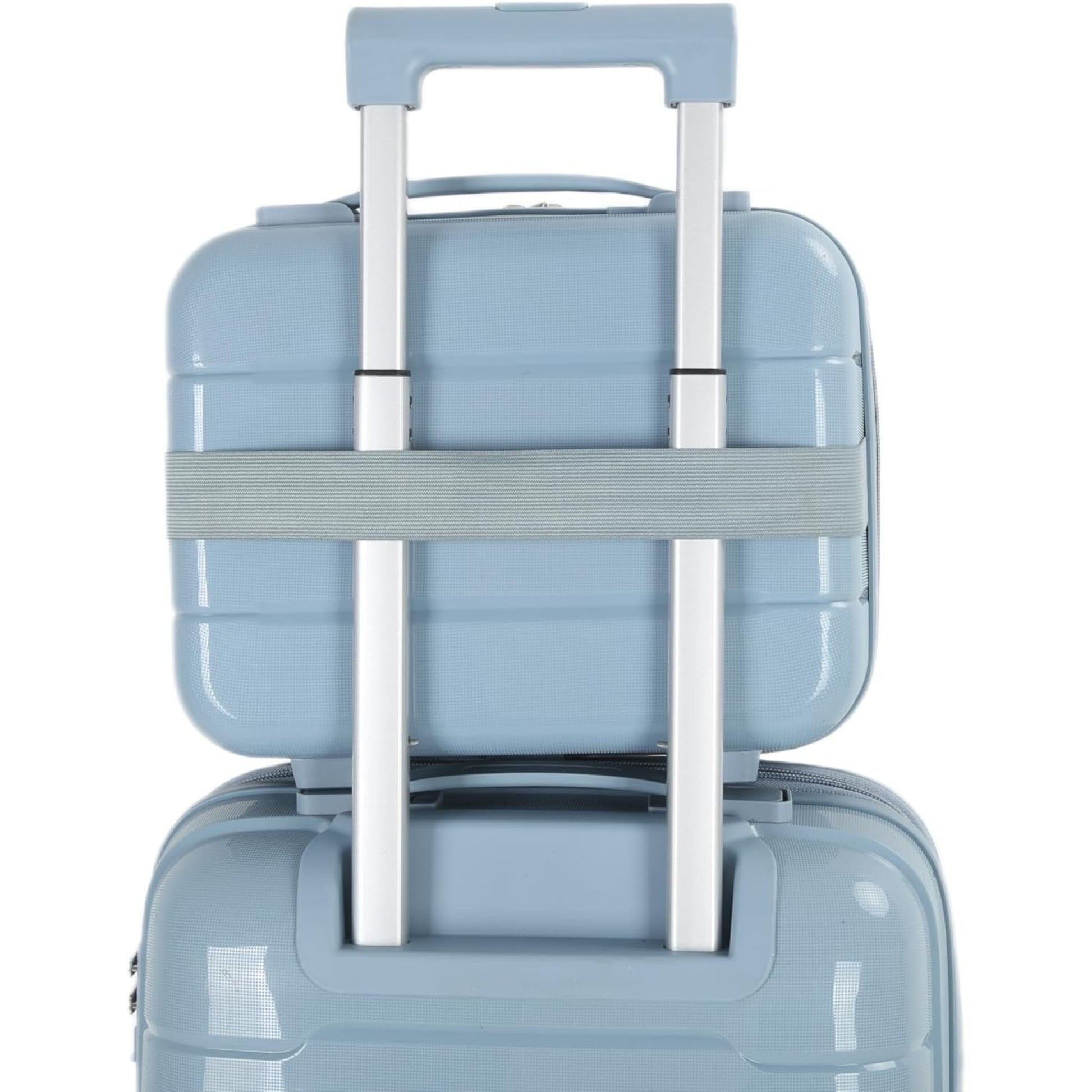 HT 4-Piece Luggage Set Prism Suitcase Trolley Hard Luggage Sets With 1 Year Warranty