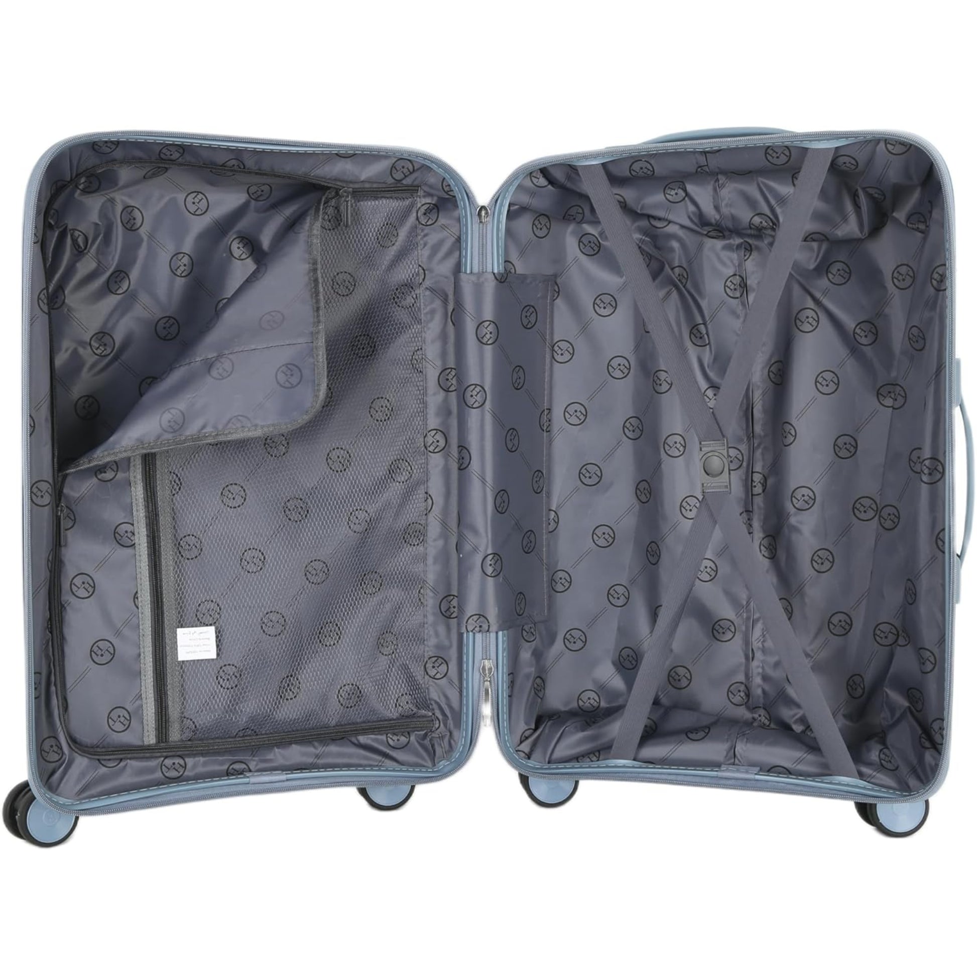 HT 4-Piece Luggage Set Prism Suitcase Trolley Hard Luggage Sets With 1 Year Warranty