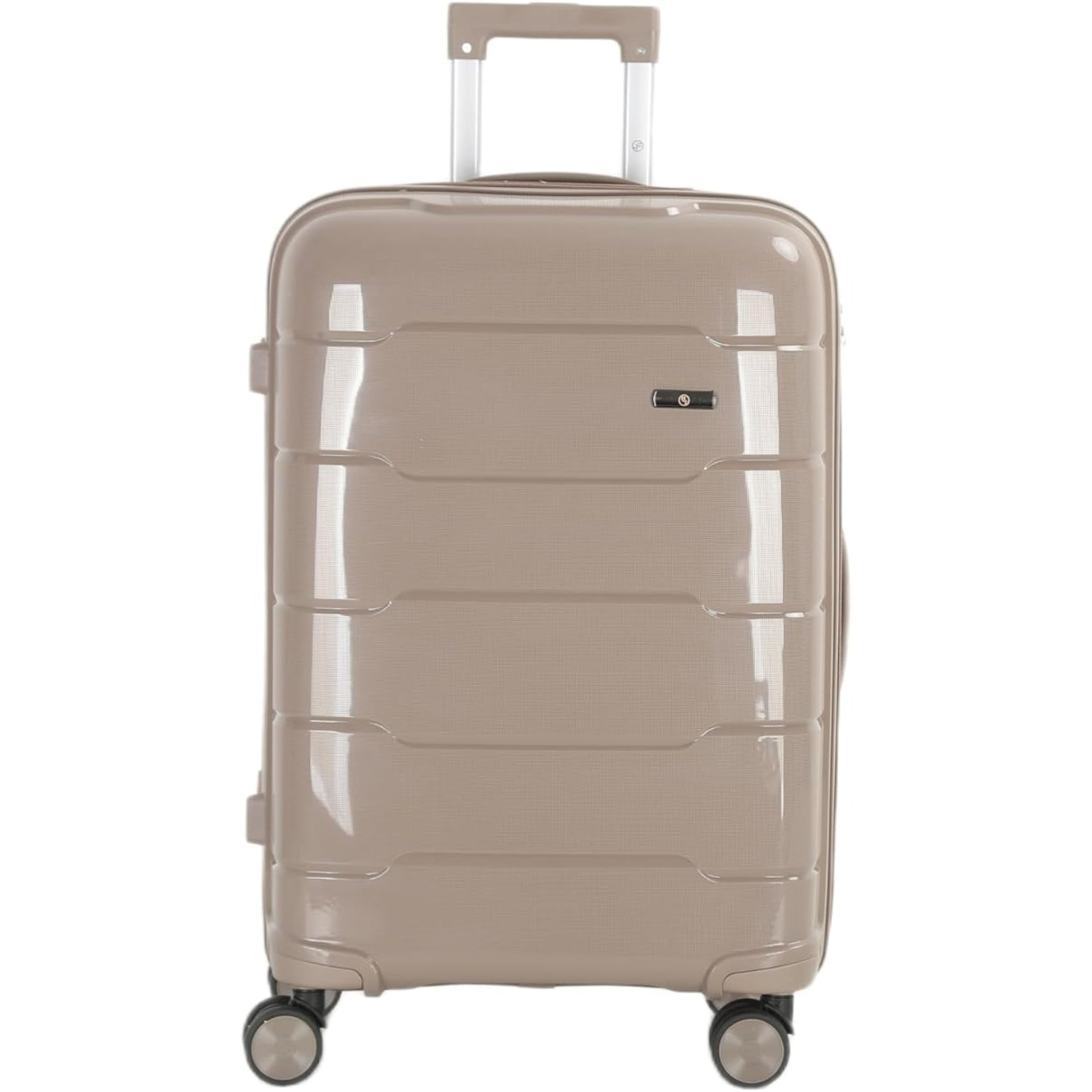 HT 4-Piece Luggage Set Prism Suitcase Trolley Hard Luggage Sets With 1 Year Warranty