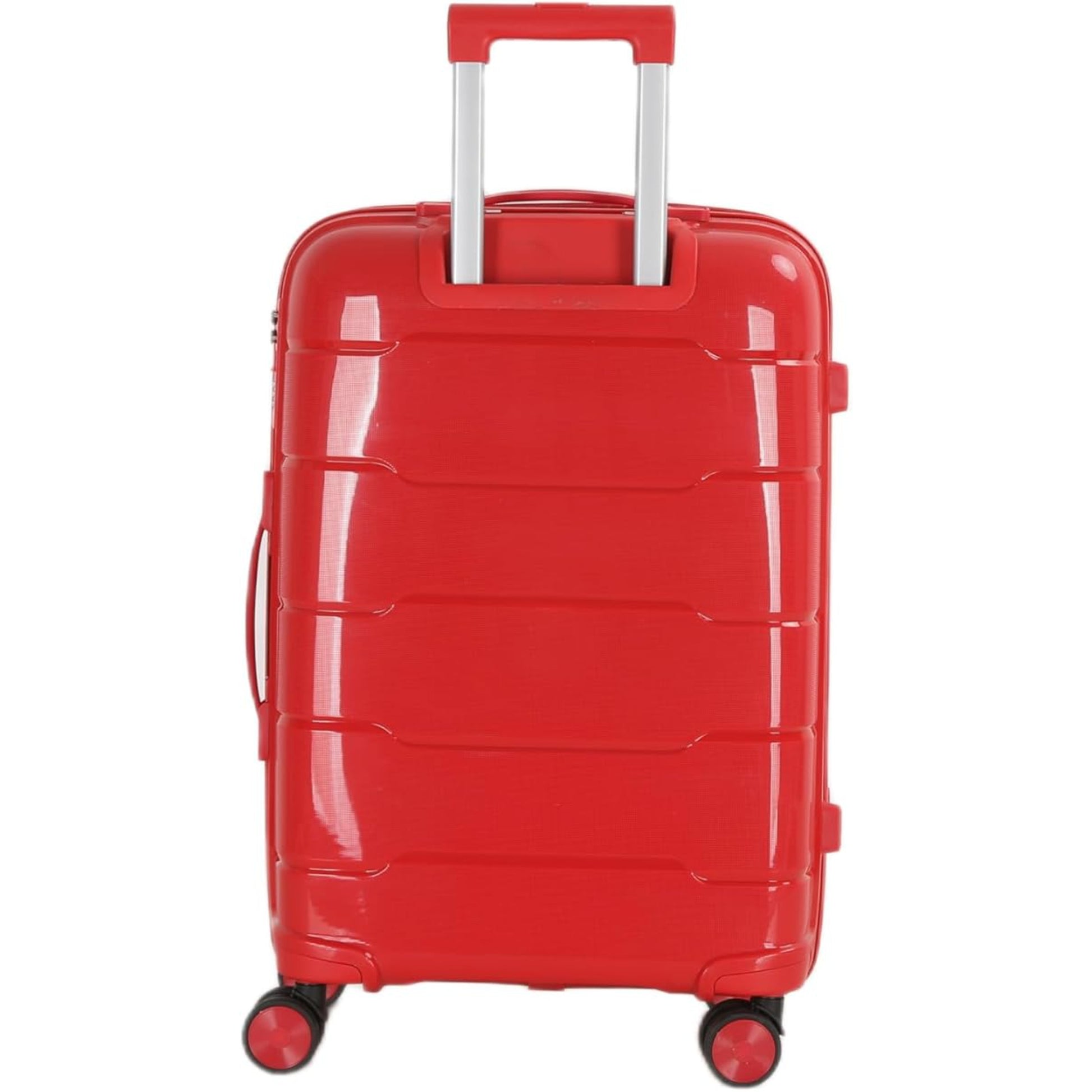 HT 4-Piece Luggage Set Prism Suitcase Trolley Hard Luggage Sets With 1 Year Warranty