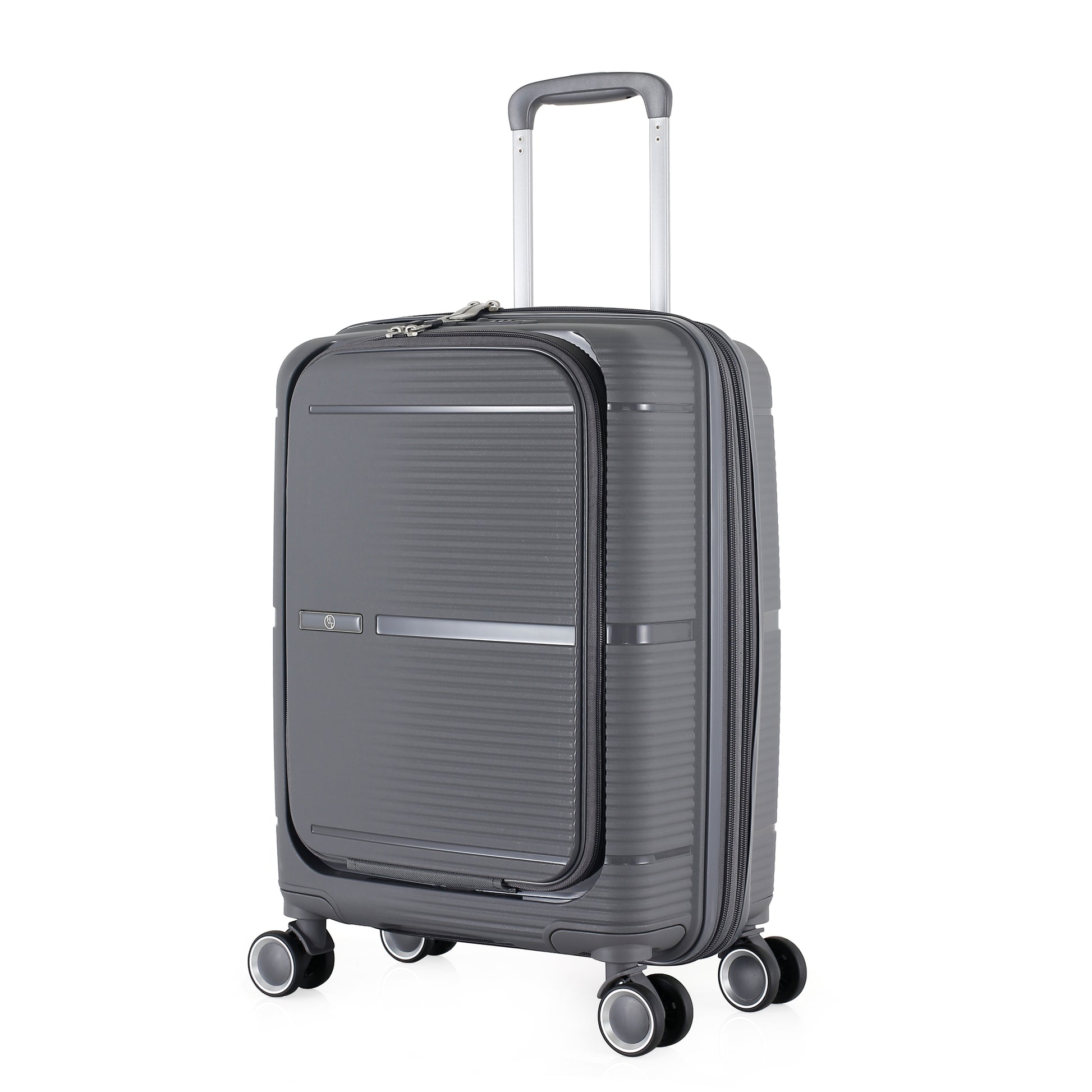 HT Large Luggage 3 Piece Set Navigator PP Hardside Family Set Travel Bags