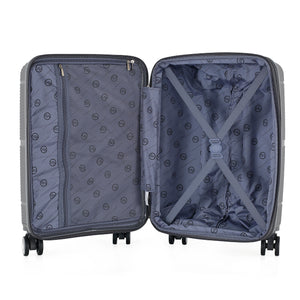 HT Large Luggage 3 Piece Set Navigator PP Hardside Family Set Travel Bags