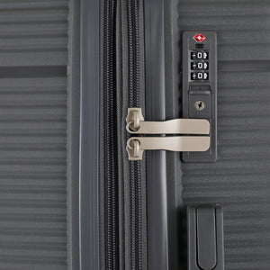 HT Large Luggage 3 Piece Set Navigator PP Hardside Family Set Travel Bags