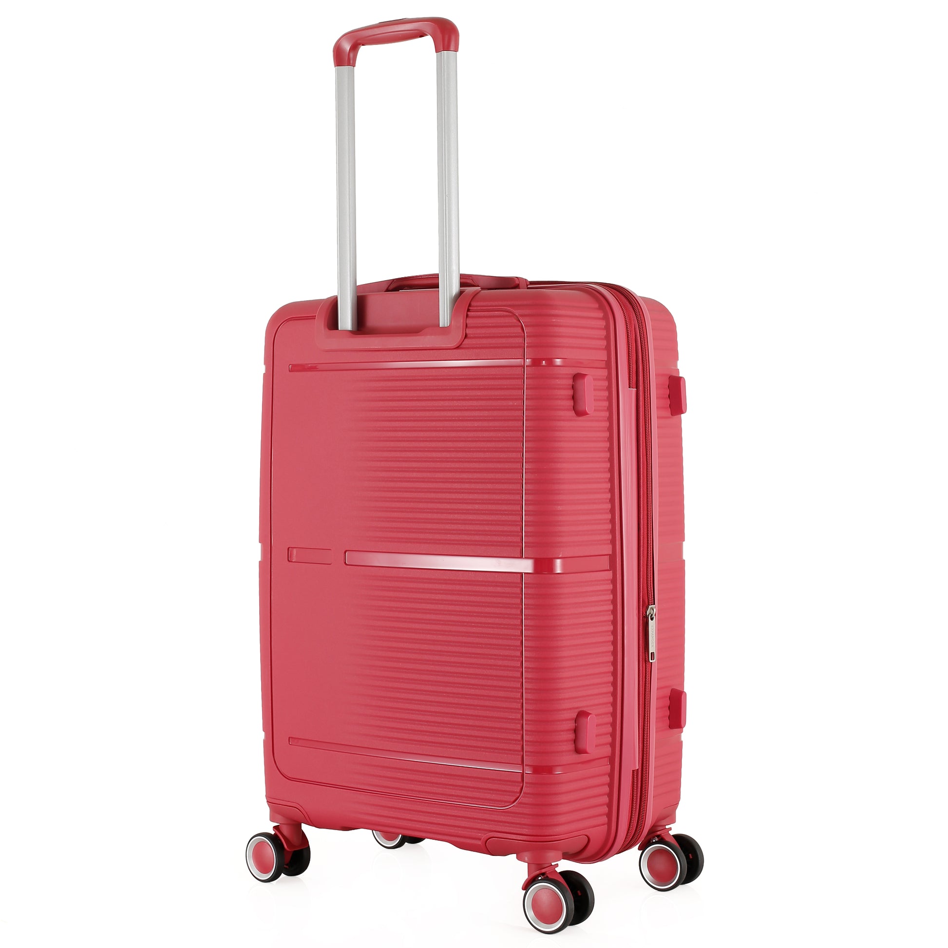 HT Large Luggage 3 Piece Set Navigator PP Hardside Family Set Travel Bags