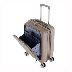 HT Large Luggage 3 Piece Set Navigator PP Hardside Family Set Travel Bags