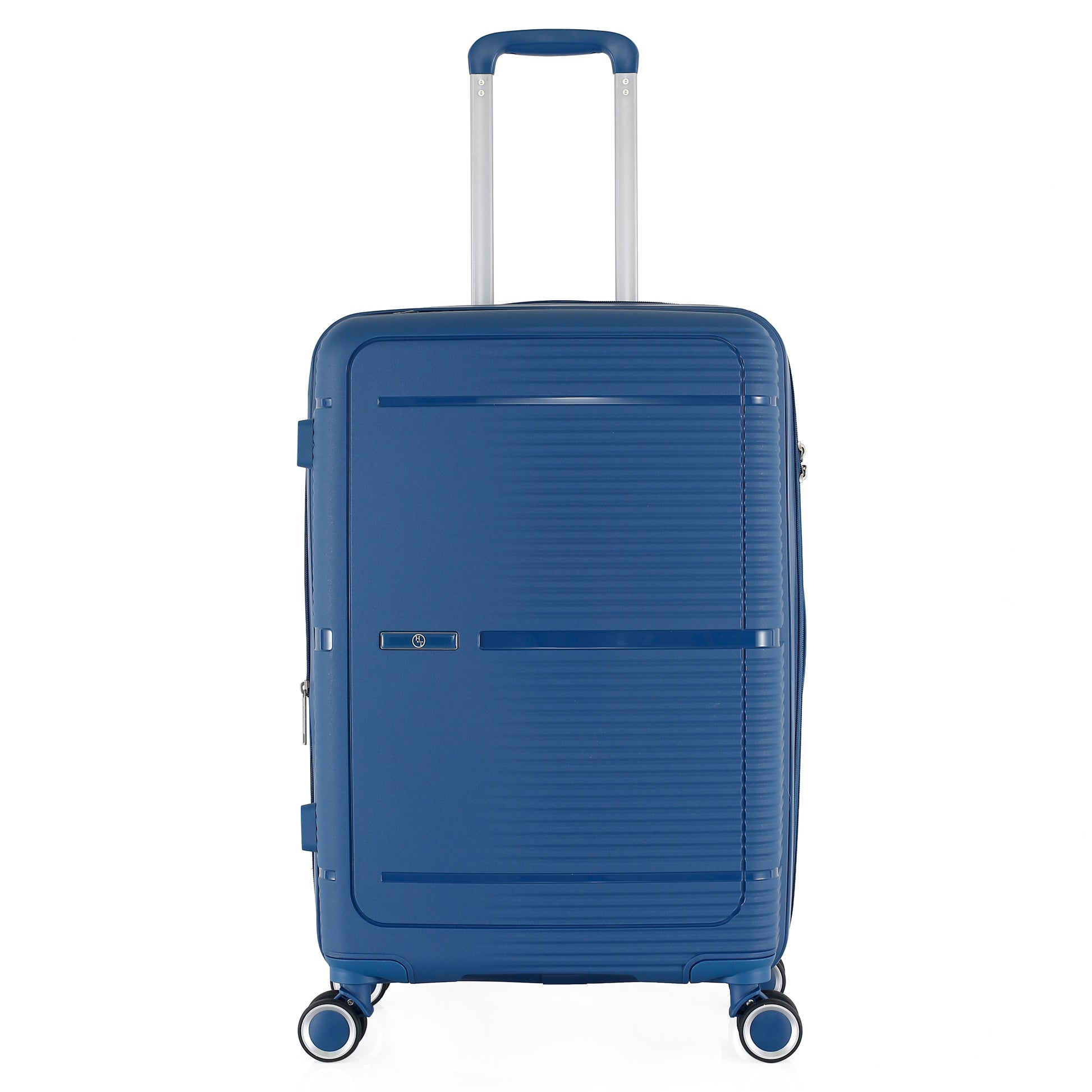 HT Large Luggage 3 Piece Set Navigator PP Hardside Family Set Travel Bags