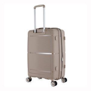 HT Large Luggage 3 Piece Set Navigator PP Hardside Family Set Travel Bags