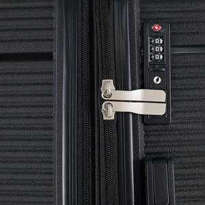 HT Large Luggage 3 Piece Set Navigator PP Hardside Family Set Travel Bags